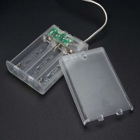 Karácsonyi csillag 3D - 25 LED ezüst