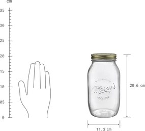 MASON'S befőttes üveg 1,5 l