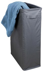 WENKO 71299800 - Szennyeskosár SLIM 20x60 cm antracit