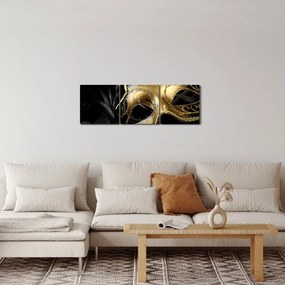 Kép - Arany maszk (órával) (90x30 cm)