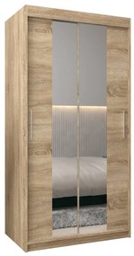 Ruhásszekrény 100 cm Toki 1 (szonoma tölgy + szonoma tölgy). 1064886
