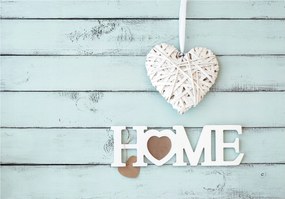 Fotótapéta Fa szív Home 416x254 rusztikus skandináv stílus +ragasztó