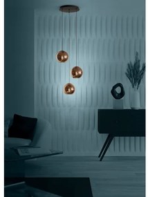 Eglo 390094 - Csillár zsinóron CORDOBA 3xE27/40W/230V réz