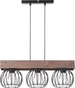 Sigma lighting loft függeszték milan barna fekete sig31574