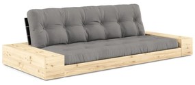 Szürke kinyitható kanapé 244 cm Base – Karup Design