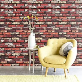 Öntapadós Fali Tapéta Dekor Tégla 45x500 cm Kő Mintás