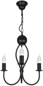 Csillár láncon ARTHUR 3xE14/40W/230V