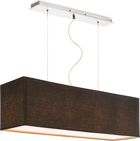 RENDL LOPE 80 függőlámpa fekete matt nikkel 230V LED E27 4x15W