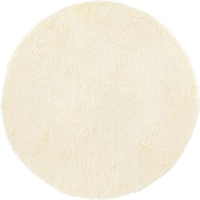 vidaXL krém poliészter hosszú szálú NAVARRA bozontos szőnyeg 240x240cm