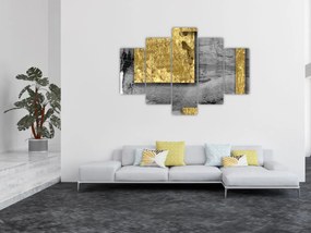 Kép - Arany négyzetek N⁰2 (150x105 cm)