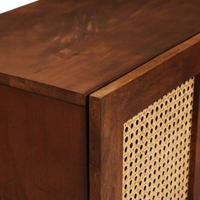 Média tárolószekrények és állványok Barna 90 x 33.5 x 75 cm