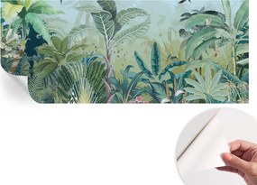 Öntapadós tapéta 3D fali furnér Trópusi természet 250x104 cm