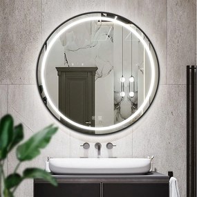 LED Tükör 70cm MMJ Black