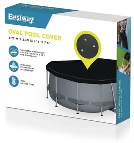 Bestway Flowclear medencetakaró 418 x 230 cm