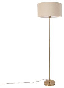 Állólámpa állítható bronz világosbarna árnyékolóval 50 cm - Parte