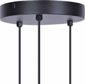 KAJA K-4932 FALCON Fekete Színű Függeszték 3xGU10 10W IP20