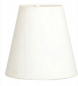 Lámpaernyő kúp fehér fali csillár 15x15x9cm E14 kis menetes álló lámpa