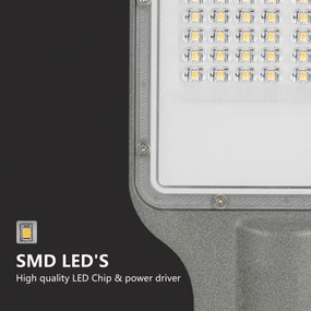 Brilagi - LED kültéri utcai lámpa URBANLIGHT LED/50W/230V szürke IP65