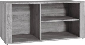 vidaXL szürke sonoma színű szerelt fa cipősszekrény 100x35x45 cm