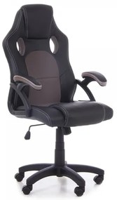 Speed irodai fotel, fekete / szürke