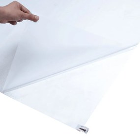 matt szürke PVC statikus ablakfólia 90 x 2000 cm