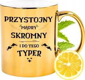 Prémium Arany Fényes Bögre Ajándék Nyomtatott Fénykép