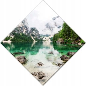 Vászonkép 42x42 Hegyi tó