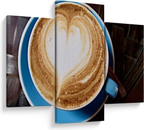 Kép - Latte Art (90x60 cm)