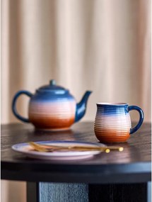 Kék-narancssárga kerámia bögre szett 4 db-os 200 ml Tatum – Bloomingville