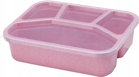 Bento Lunch Box – Uzsonnás doboz 4 rekeszes, különböző színek