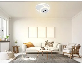 LED Dimmelhető mennyezeti lámpa LED/90W/230V 3000-6500K fehér + távirányítás