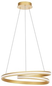 Redo 01-4361 - LED dimmelhető csillár kábelen TORSION LED/40W/230V arany