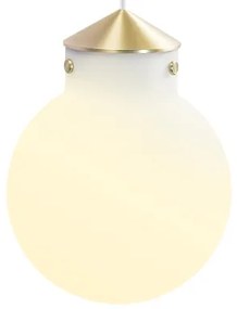 Nordlux - Csillár zsinóron RAITO 1xE27/25W/230V réz/fehér