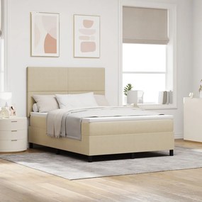 Box Spring Ágy Matraccal Halvány Zöld Szürke 140x200 cm Kordbársony Szövet