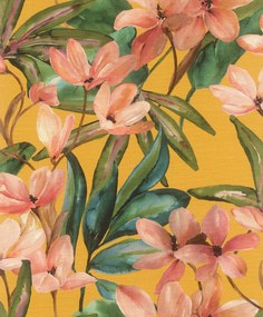 Rasch öntapadós tapéta, trópusi hatású, 0,53 x 6,00 m