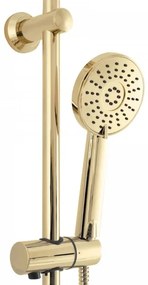 REA-P7006 - LUIS zuhanyszett arany kivitelben, csapteleppel