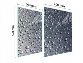 Ăveg TƱzhelyvĂ©dĆ FĆzĆlap 70x52 Csepp Edzett Ăveg