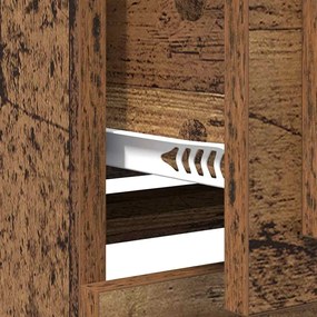 Oldalszekrények 3 pcs Fekete tölgy 210 x 35,5 x 67,5 cm Faanyag