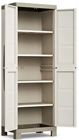 Keter Zárható műanyag szekrény Excellence High 4 állítható polccal