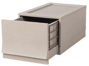 Wave Junior Wood moduláris tárolódoboz kerekeknélkül 43,4 x 27,2 x 22 cm, keskeny - 1 fiók