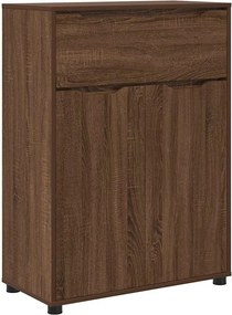 vidaXL Fürdőszoba Székény Barna Tölgy 72,5 x 36,5 x 100 cm Faanyag