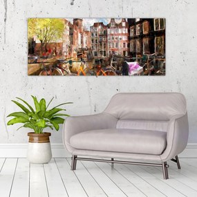 Kép - Amsterdam (120x50 cm)