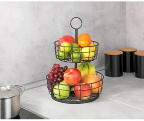 WENKO 88740800 - LOFT kosár 28x39 cm fekete