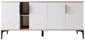 Tarz Oak and White szekrény