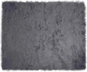 vidaXL Műgyapjú Szőnyeg Tafalla Antracit 200 x 280 cm Poliészter