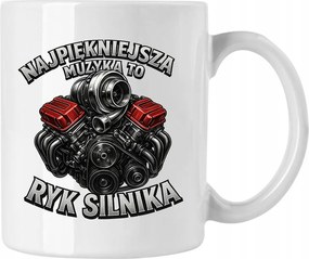 Bögre Mechanika A legszebb zene a motor bömbölése Fehér 330ml