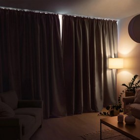 Goldea sötétítő függöny blackout szatén fényű - kasmír 270x180 cm