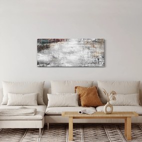 Kép - Absztrakt texturált vászon (120x50 cm)