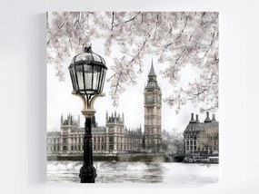 Canvas Város Anglia London Big Ben Westminster Vászonkép 40x40