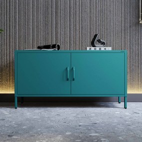 TV-szekrény lábakon ROSA, 1150 x 595 x 400 mm, Modern: tengerszínű